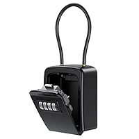 Amazon.co.jp: セキュリティ キーボックス 壁掛け 鍵収納